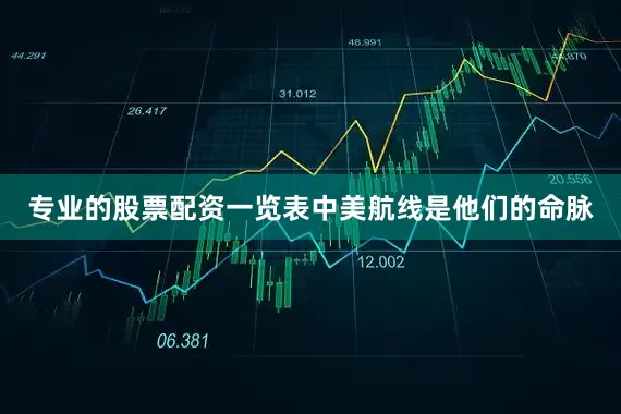 专业的股票配资一览表中美航线是他们的命脉